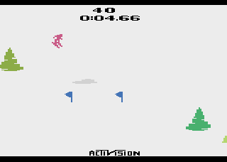 Screenshot Thumbnail / Media File 1 for Skiing - Le Ski (1980) (Activision, Bob Whitehead) (AG-005, CAG-005, AG-005-04)