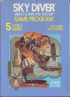 Screenshot Thumbnail / Media File 1 for Sky Diver - Dare Diver (1979) (Atari, Jim Huether - Sears) (CX2629 - 6-99843, 49-75118)