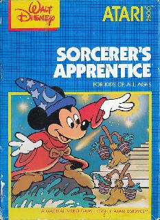 Screenshot Thumbnail / Media File 1 for Sorcerer's Apprentice (1983) (Atari, Jerome Domurat, Peter C. Niday, Robert Vieira) (CX26109)