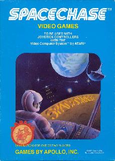 Screenshot Thumbnail / Media File 1 for Spacechase (1981) (Apollo - Games by Apollo, Ed Salvo, Byron Parks) (AP-2001)