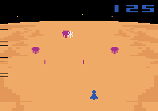 Screenshot Thumbnail / Media File 1 for Spacechase (1981) (Apollo - Games by Apollo, Ed Salvo, Byron Parks) (AP-2001)