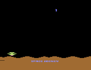 Screenshot Thumbnail / Media File 1 for Space Jockey (1982) (U.S. Games Corporation, Garry Kitchen - Vidtec) (VC1001)