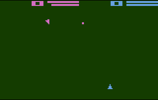 Screenshot Thumbnail / Media File 1 for Space War - Space Combat (1978) (Atari, Ian Shepard - Sears) (CX2604 - 6-99812, 49-75106)