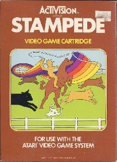 Screenshot Thumbnail / Media File 1 for Stampede (1981) (Activision, Bob Whitehead) (AG-011)