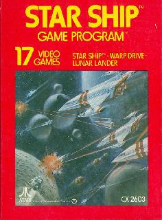Screenshot Thumbnail / Media File 1 for Star Ship - Outer Space (Star Trek, Space, Space Mission) (1977) (Atari, Bob Whitehead - Sears) (CX2603 - 99803, 49-75601)