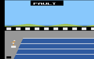 Screenshot Thumbnail / Media File 1 for Summer Games (1987) (Epyx, Steven A. Baker, Tod Frye, Peter Engelbrite) (80561-00250)