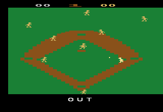 Screenshot Thumbnail / Media File 1 for Super Baseball (1988) (Atari, Joseph Tung) (CX26152)