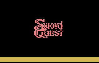Screenshot Thumbnail / Media File 1 for Swordquest - WaterWorld (1983) (Atari, Tod Frye) (CX2671)