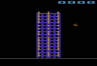 Screenshot Thumbnail / Media File 1 for Towering Inferno (1982) (U.S. Games Corporation,  Jeff Corsiglia, Paul Allen Newell) (VC1009)