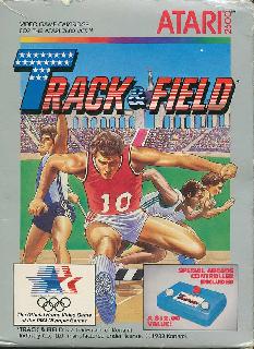 Screenshot Thumbnail / Media File 1 for Track and Field (Los Angeles 1984 Games) (Track & Field Controller) (1984) (Atari - GCC, Jaques Hugon, Seth Lipkin) (CX26125, CX26127)