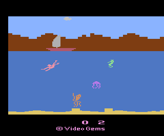 Screenshot Thumbnail / Media File 1 for Treasure Below (1983) (Video Gems) (VG-05) (PAL)