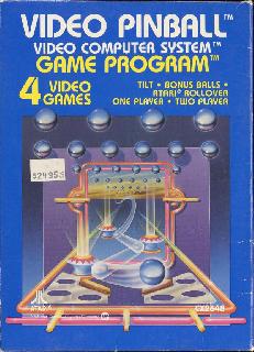 Screenshot Thumbnail / Media File 1 for Video Pinball - Arcade Pinball (1981) (Atari, Bob Smith - Sears) (CX2648 - 49-75161)