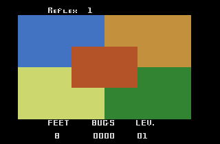 Screenshot Thumbnail / Media File 1 for Video Reflex (Foot Craz) (1983) (Exus)