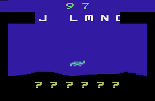 Screenshot Thumbnail / Media File 1 for Word Zapper (Word Grabber) (1982) (U.S. Games Corporation, Henry Will - Vidtec) (VC1003)