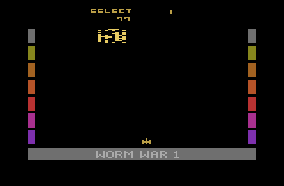 Screenshot Thumbnail / Media File 1 for Worm War I (1982) (20th Century Fox Video Games - Sirius Software, David Lubar) (11001)