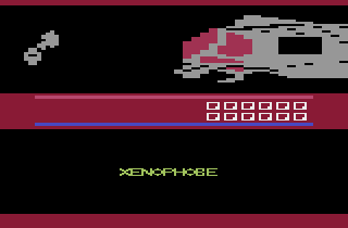 Screenshot Thumbnail / Media File 1 for Xenophobe (1990) (Atari) (CX26172)