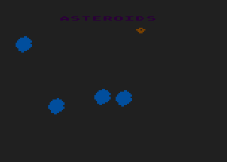 Screenshot Thumbnail / Media File 1 for Asteroids (1983) (Atari)