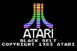 Screenshot Thumbnail / Media File 1 for Black Belt (1982) (Atari)