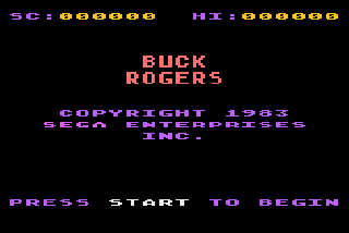 Screenshot Thumbnail / Media File 1 for Buck Rogers - Planet of Zoom (1983) (Sega)