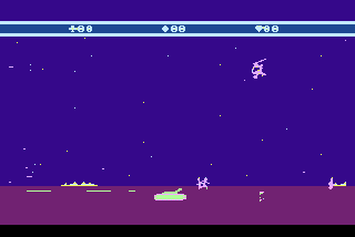 Screenshot Thumbnail / Media File 1 for Choplifter (1984) (Atari)