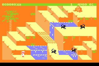 Screenshot Thumbnail / Media File 1 for Congo Bongo (1983) (Sega)
