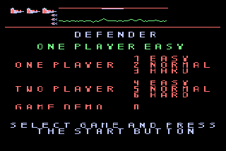 Screenshot Thumbnail / Media File 1 for Defender (1982) (Atari)