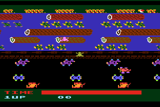 Screenshot Thumbnail / Media File 1 for Frogger (1983) (Parker Bros)