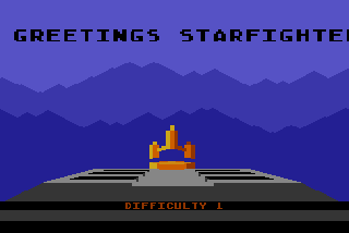 Screenshot Thumbnail / Media File 1 for Last Starfighter, The (1984) (Atari)
