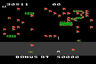 Screenshot Thumbnail / Media File 1 for Millipede (1984) (Atari)