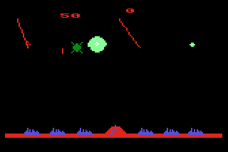 Screenshot Thumbnail / Media File 1 for Missile Command (1983) (Atari)