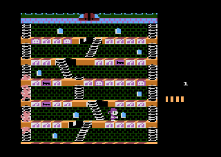 Screenshot Thumbnail / Media File 1 for Mr. Do's Castle (1984) (Parker Bros)