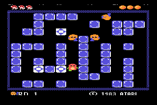 Screenshot Thumbnail / Media File 1 for Pengo (1983) (Atari)
