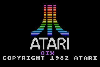 Screenshot Thumbnail / Media File 1 for QIX (1982) (Atari)