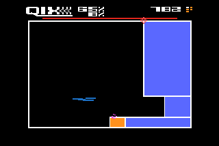 Screenshot Thumbnail / Media File 1 for QIX (1982) (Atari)