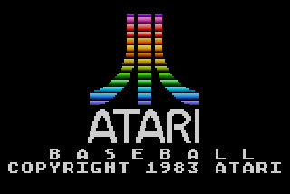 Screenshot Thumbnail / Media File 1 for Realsports Baseball (1983) (Atari)