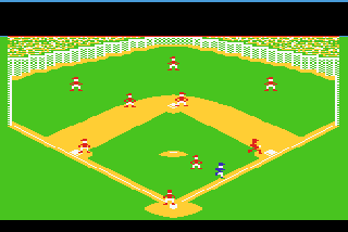 Screenshot Thumbnail / Media File 1 for Realsports Baseball (1983) (Atari)