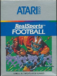 Screenshot Thumbnail / Media File 1 for Realsports Football (1982) (Atari)