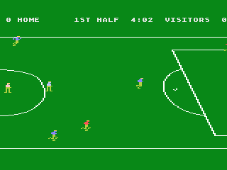Screenshot Thumbnail / Media File 1 for Realsports Soccer (1982) (Atari)