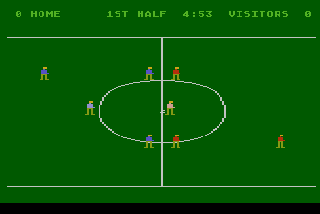 Screenshot Thumbnail / Media File 1 for Realsports Soccer (1982) (Atari)