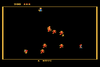 Screenshot Thumbnail / Media File 1 for Robotron 2084 (1983) (Atari)