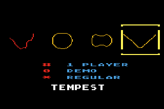 Screenshot Thumbnail / Media File 1 for Tempest (1983) (Atari)