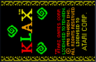 Screenshot Thumbnail / Media File 1 for Klax (USA, Europe)