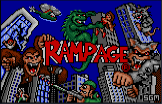Screenshot Thumbnail / Media File 1 for Rampage (USA, Europe)