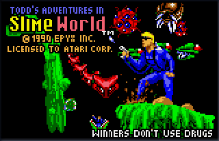 Screenshot Thumbnail / Media File 1 for Todd's Adventures in Slime World (USA, Europe)