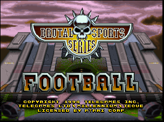 Screenshot Thumbnail / Media File 1 for Brutal Sports Football (World)