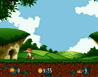 Screenshot Thumbnail / Media File 1 for Bubsy in Fractured Furry Tales (World)