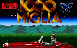 Screenshot Thumbnail / Media File 1 for 1000 Miglia (1991)(Simulmondo)