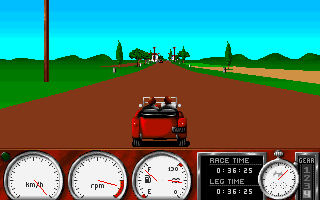 Screenshot Thumbnail / Media File 1 for 1000 Miglia (1991)(Simulmondo)