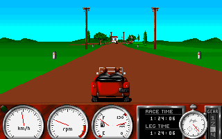 Screenshot Thumbnail / Media File 1 for 1000 Miglia (1991)(Simulmondo)