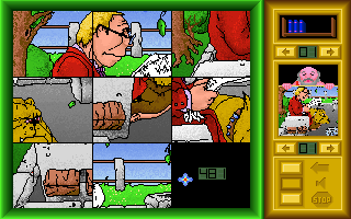 Screenshot Thumbnail / Media File 1 for 15x15 Picture Puzzle (1996)(Freeware)